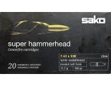 Amunicja Sako 7,62x53R; Super Hammerhead, 11,7g