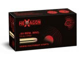 Amunicja GECO 44 Rem. Mag. HEXAGON, 19,4g/300gr