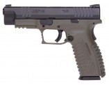 Pistolet XDM-9 4,5 Czarno-Zielony
