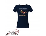 T-shirt koszulka jeździecka DAMSKA 