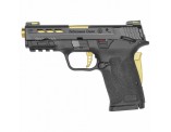 Pistolet Smith&Wesson Performance Center® M&P®9 SHIELD™ EZ® Gold Ported Barrel Manual Thumb Safety 9x19