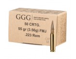 Amunicja GGG .223Rem. FMJ GPR11, 3,56g/55gr (50 sztuk)